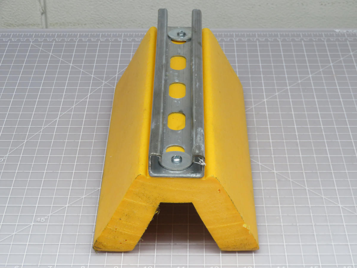 Yellow Pyramid Rooftop Support Blocks for Pipes/Conduit 8x5 T193402